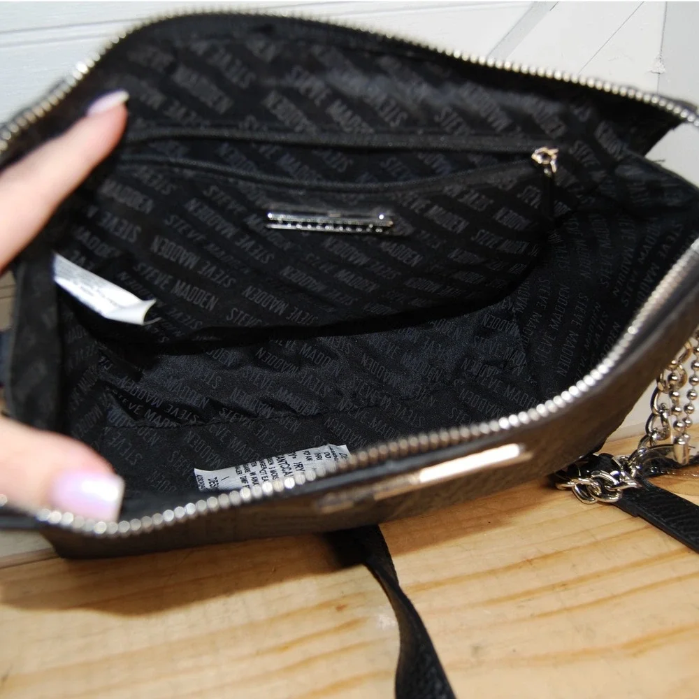 Steve Madden black vegan